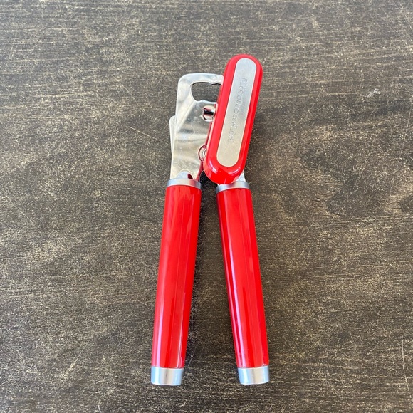 KitchenAid Classic Gourmet Can Opener, Manual, Empire Red, 8 in - Picture 1 of 4